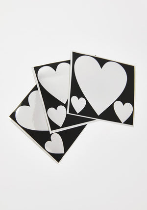 Heart Disco Stencil Sheets