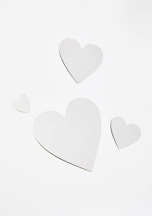 Heart Disco Stencil Sheets
