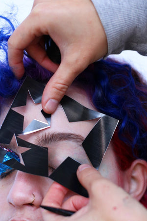 Star Disco Stencil Sheets