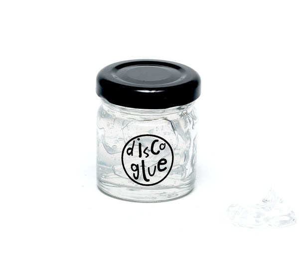 100% Natural Disco Glue Glitter Fix Gel 45ml Jar